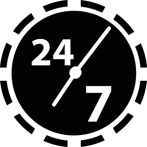 24/7 Availability